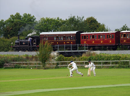 32670 Cricket at Robertsbridge 21 09 2013 Copyright Hugh Nightingale